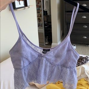 URBAN LACE BRA/CROP TOP
